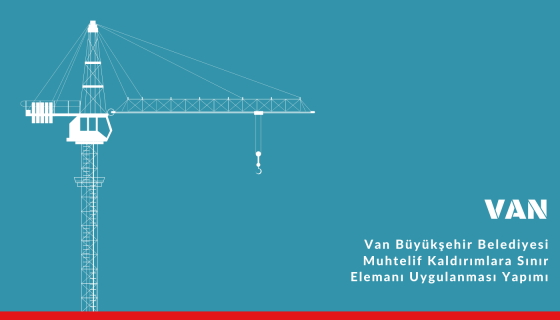 Van Büyükşehir Belediyesi Muhtelif Kaldırımlara Sınır Elemanı Uygulanması Yapımı