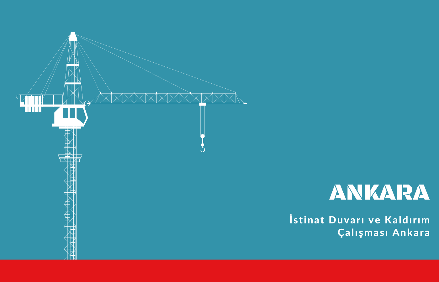 İstinat Duvarı ve Kaldırım Çalışması Ankara